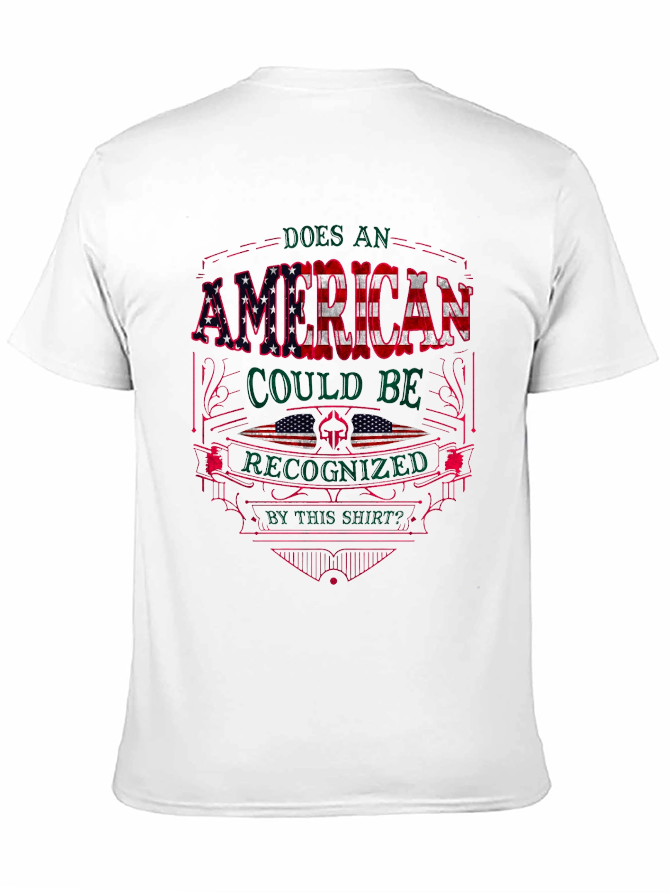 American Pride T-Shirt Patriotic USA Flag Graphic Tee