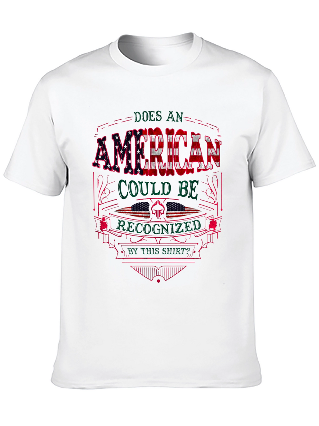American Pride T-Shirt Patriotic USA Flag Graphic Tee