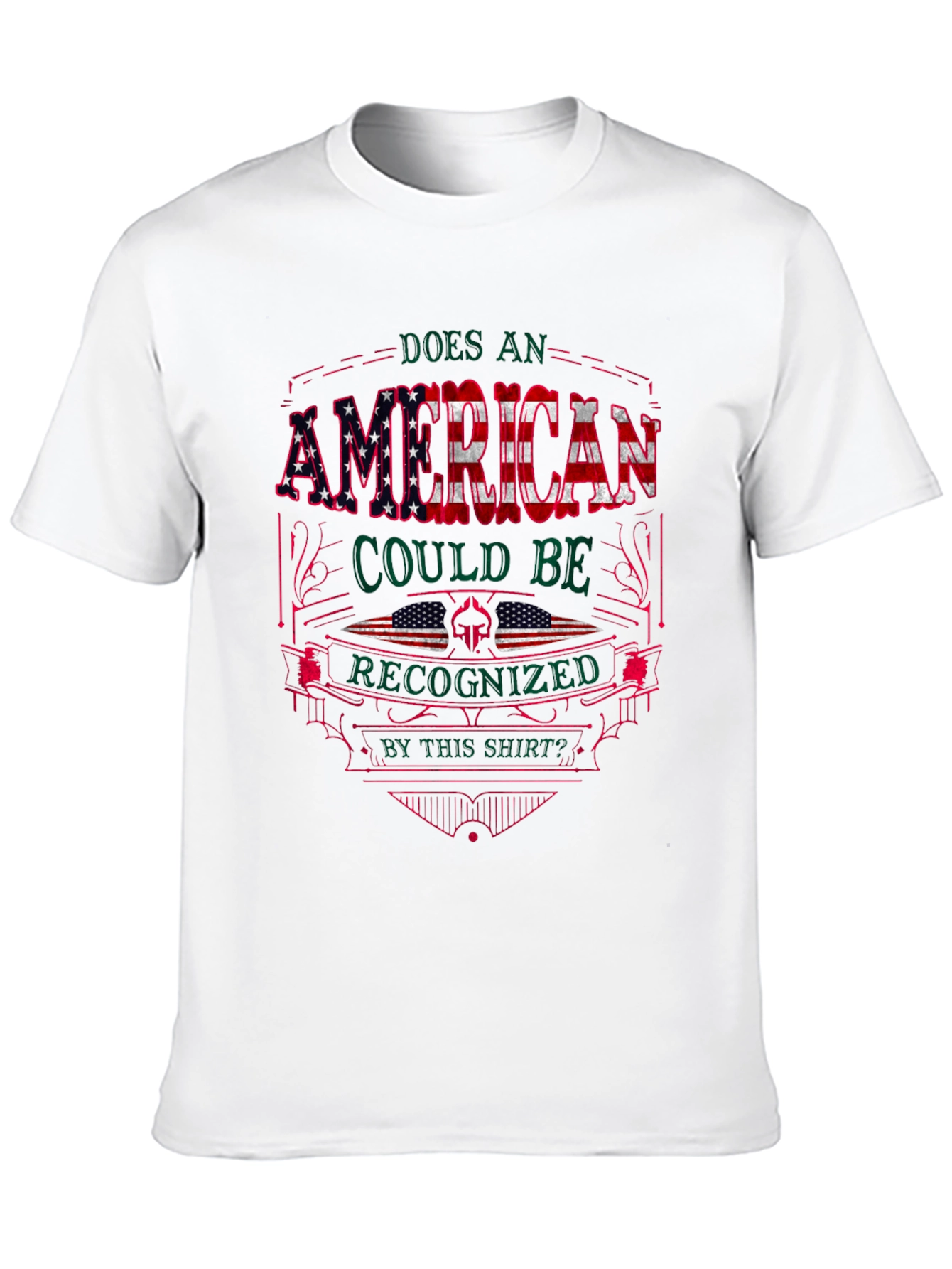 American Pride T-Shirt Patriotic USA Flag Graphic Tee