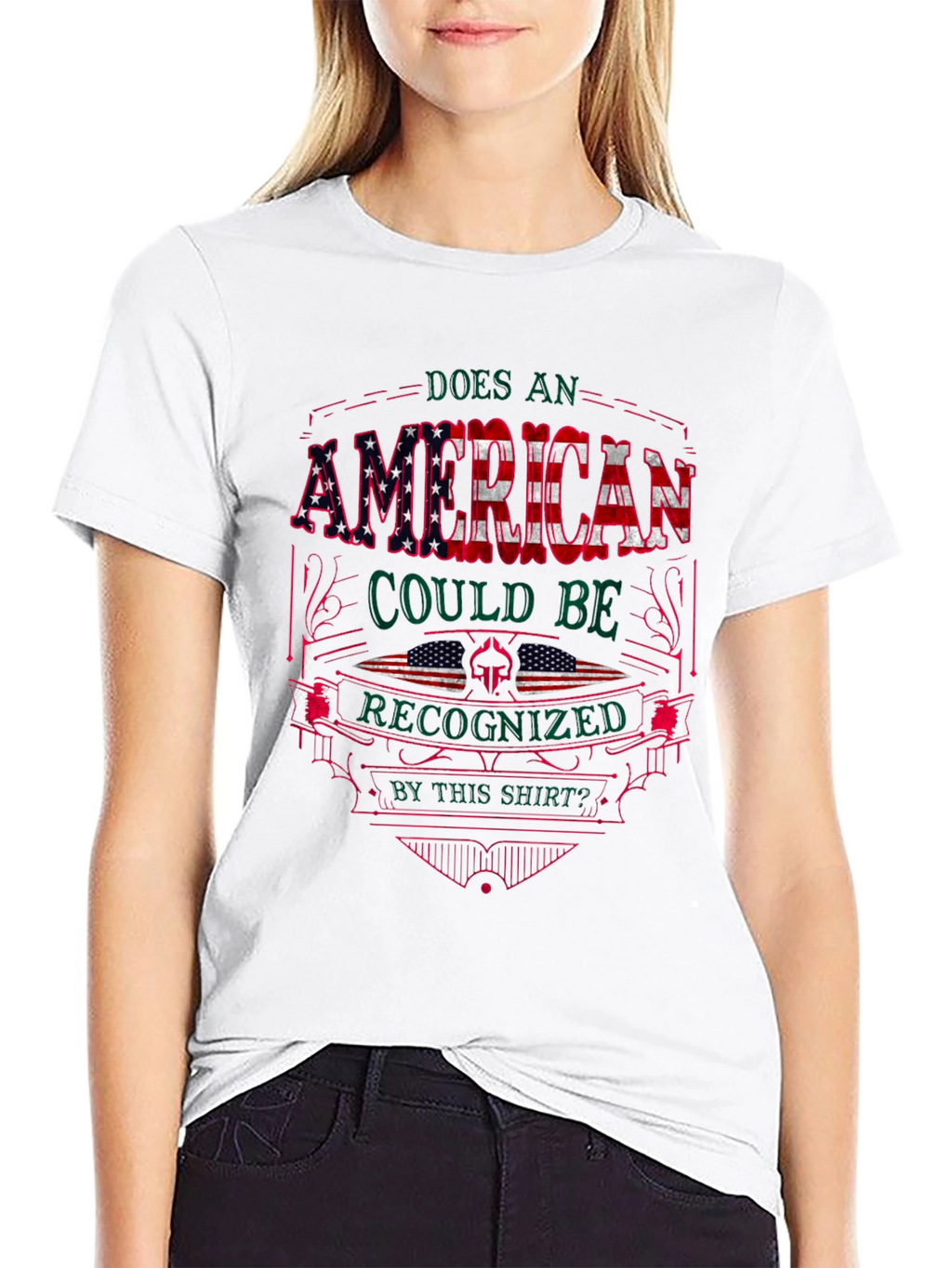 American Pride T-Shirt Patriotic USA Flag Graphic Tee