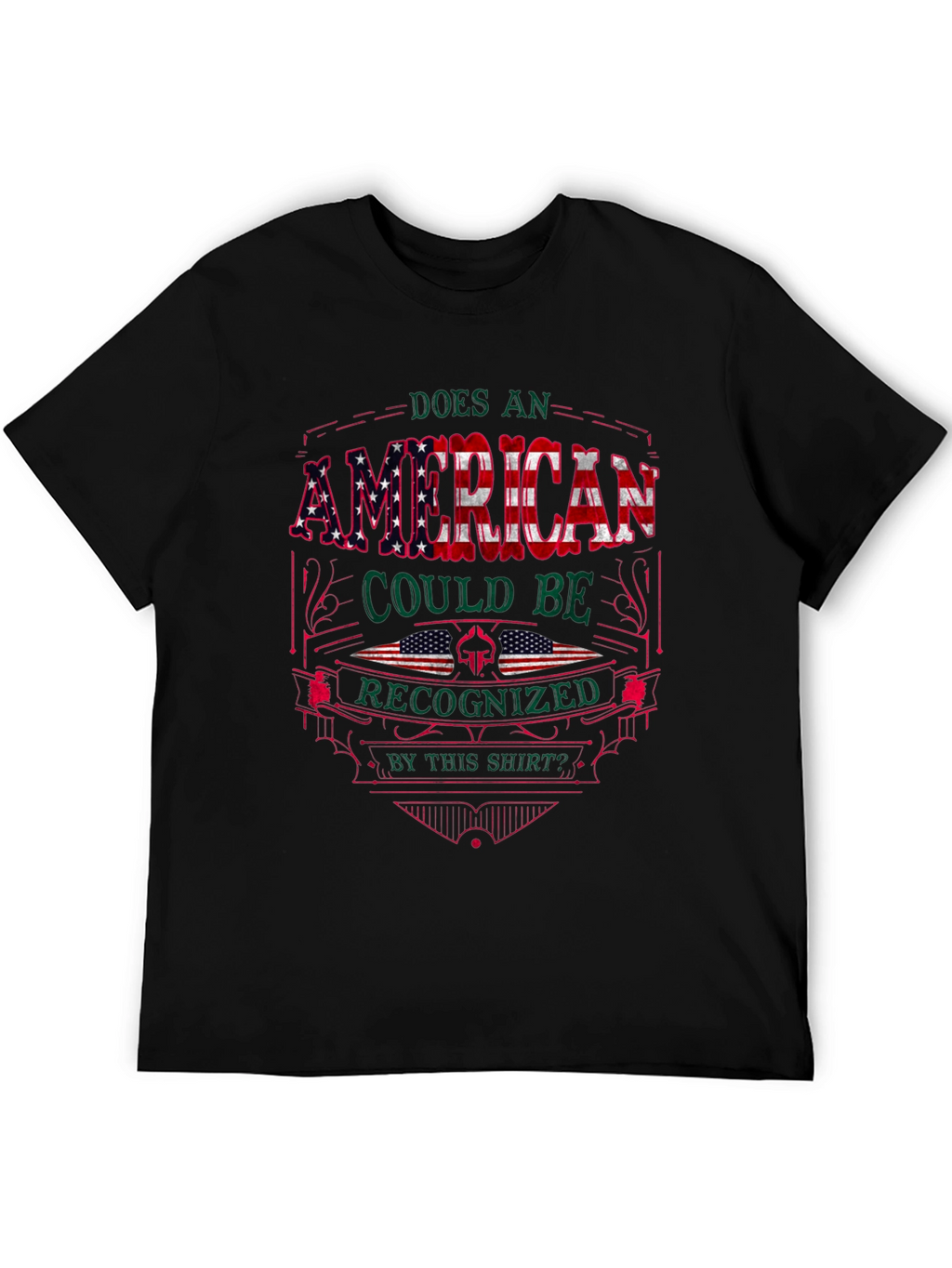 American Pride T-Shirt Patriotic USA Flag Graphic Tee