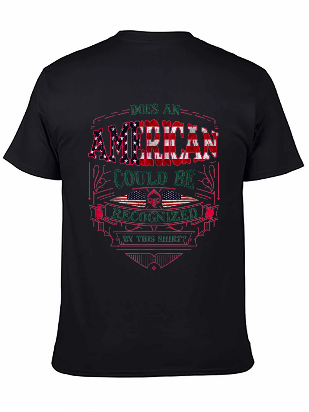 American Pride T-Shirt Patriotic USA Flag Graphic Tee