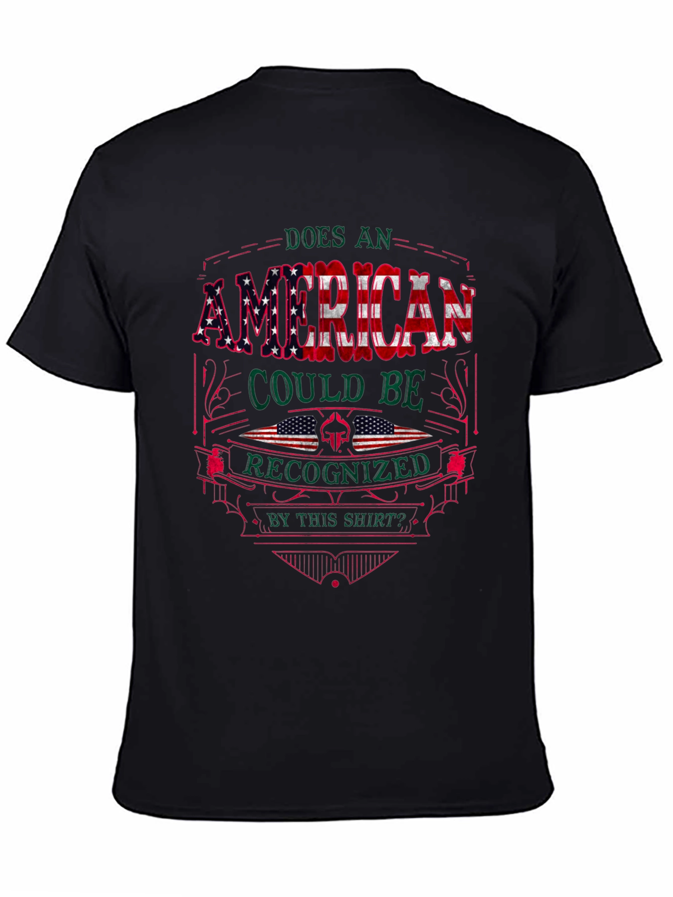 American Pride T-Shirt Patriotic USA Flag Graphic Tee