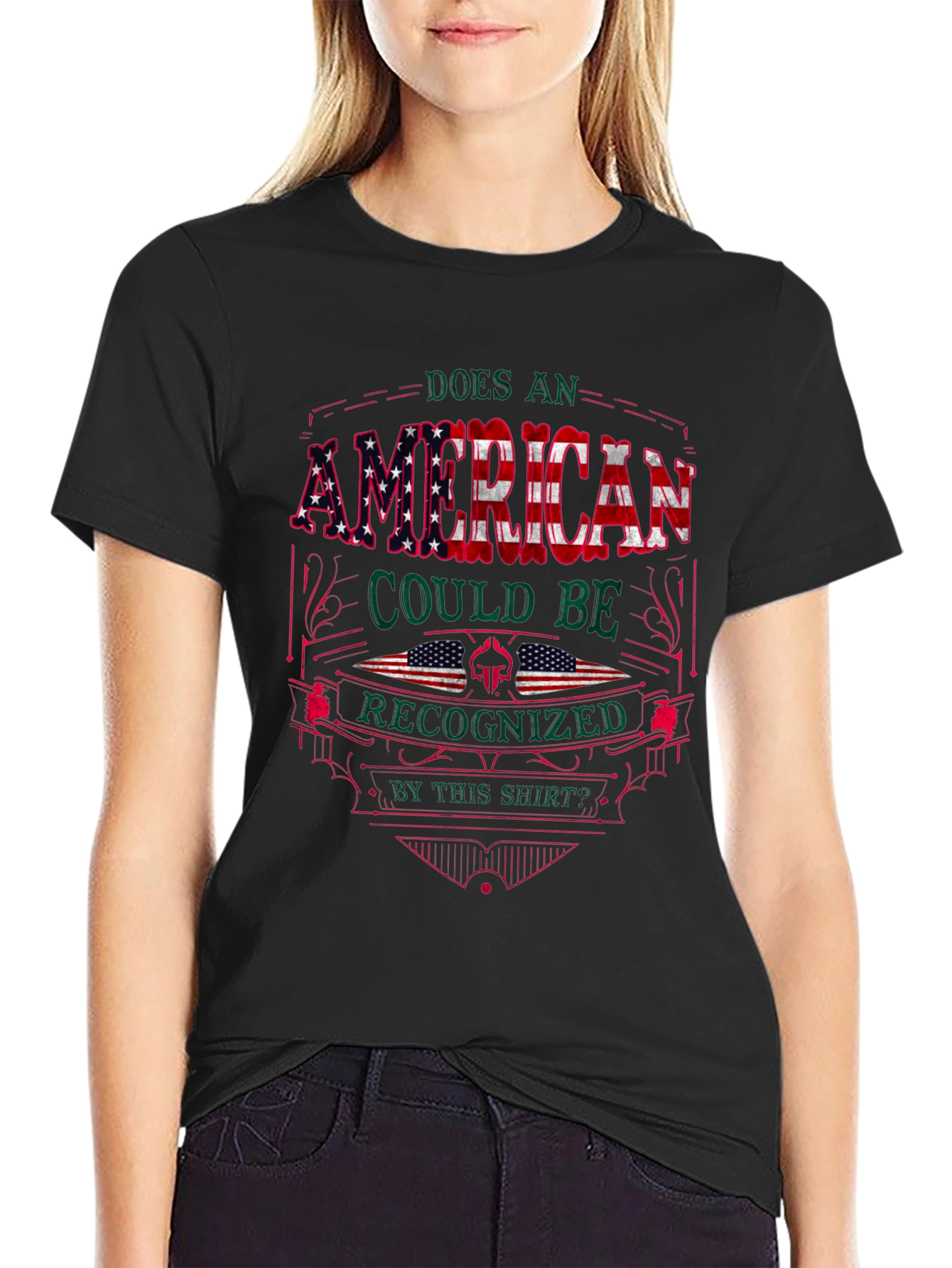 American Pride T-Shirt Patriotic USA Flag Graphic Tee