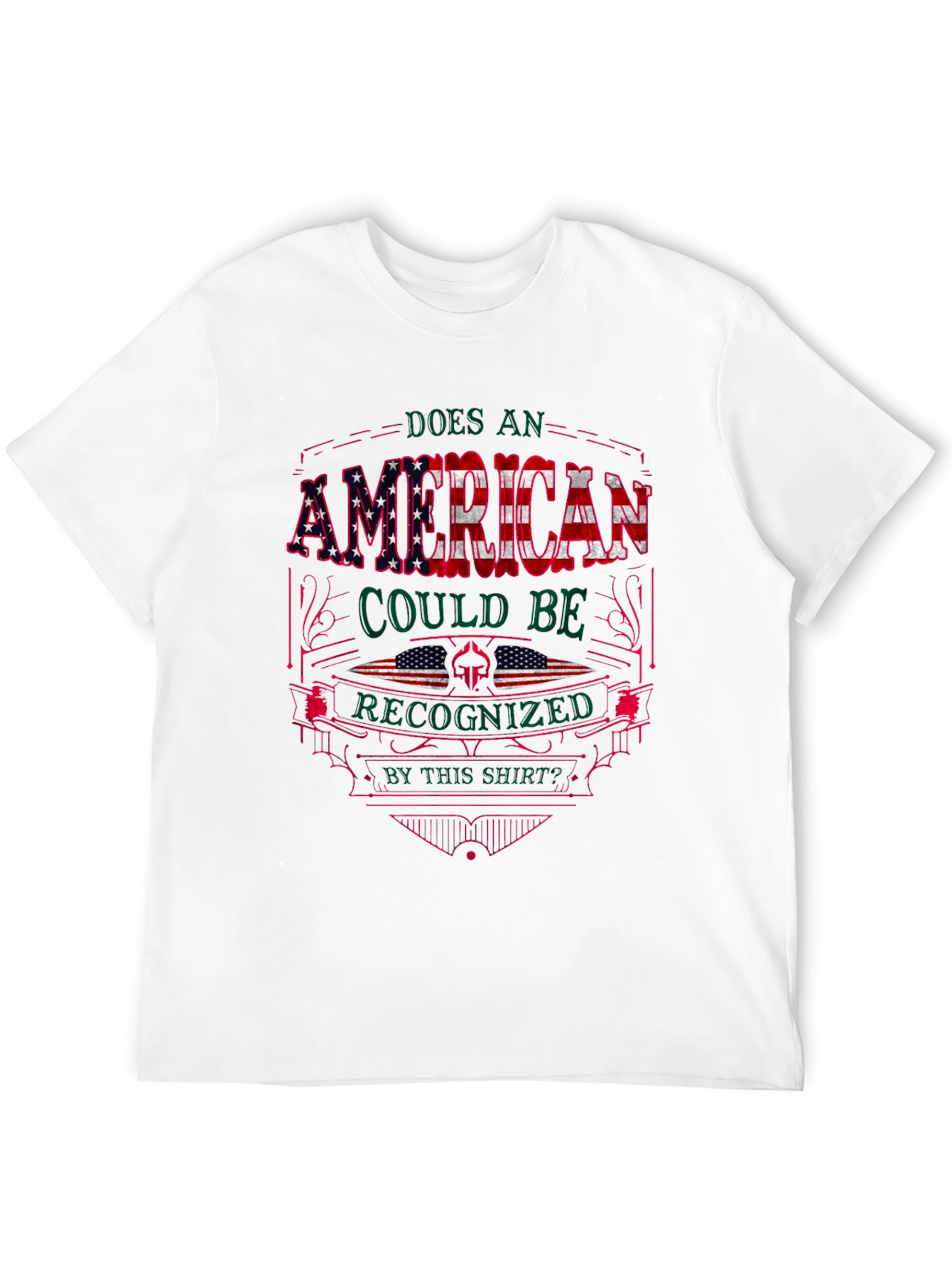 American Pride T-Shirt Patriotic USA Flag Graphic Tee
