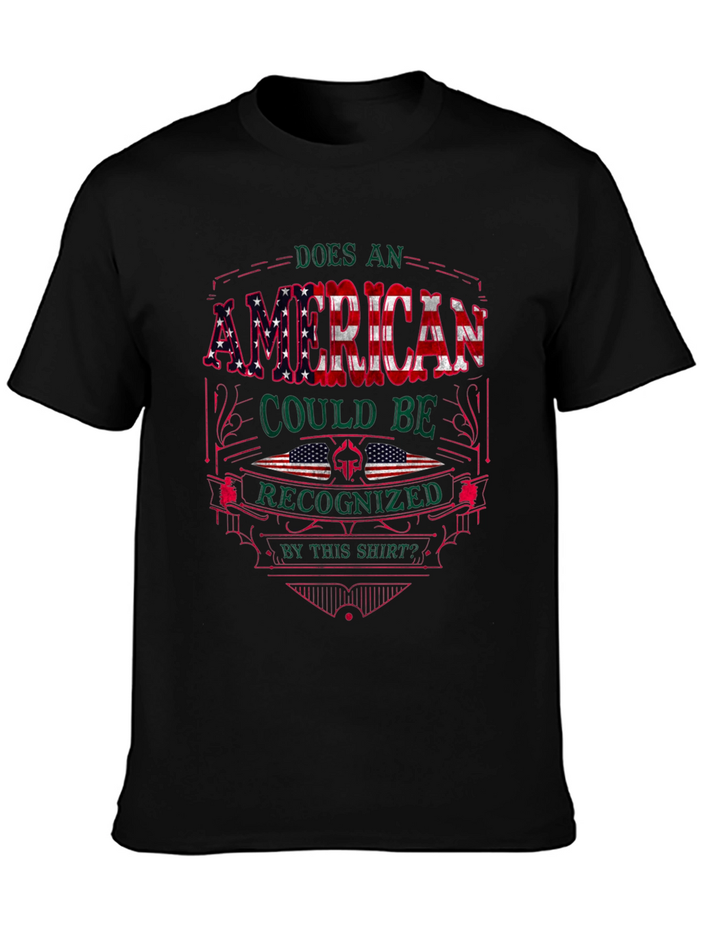 American Pride T-Shirt Patriotic USA Flag Graphic Tee