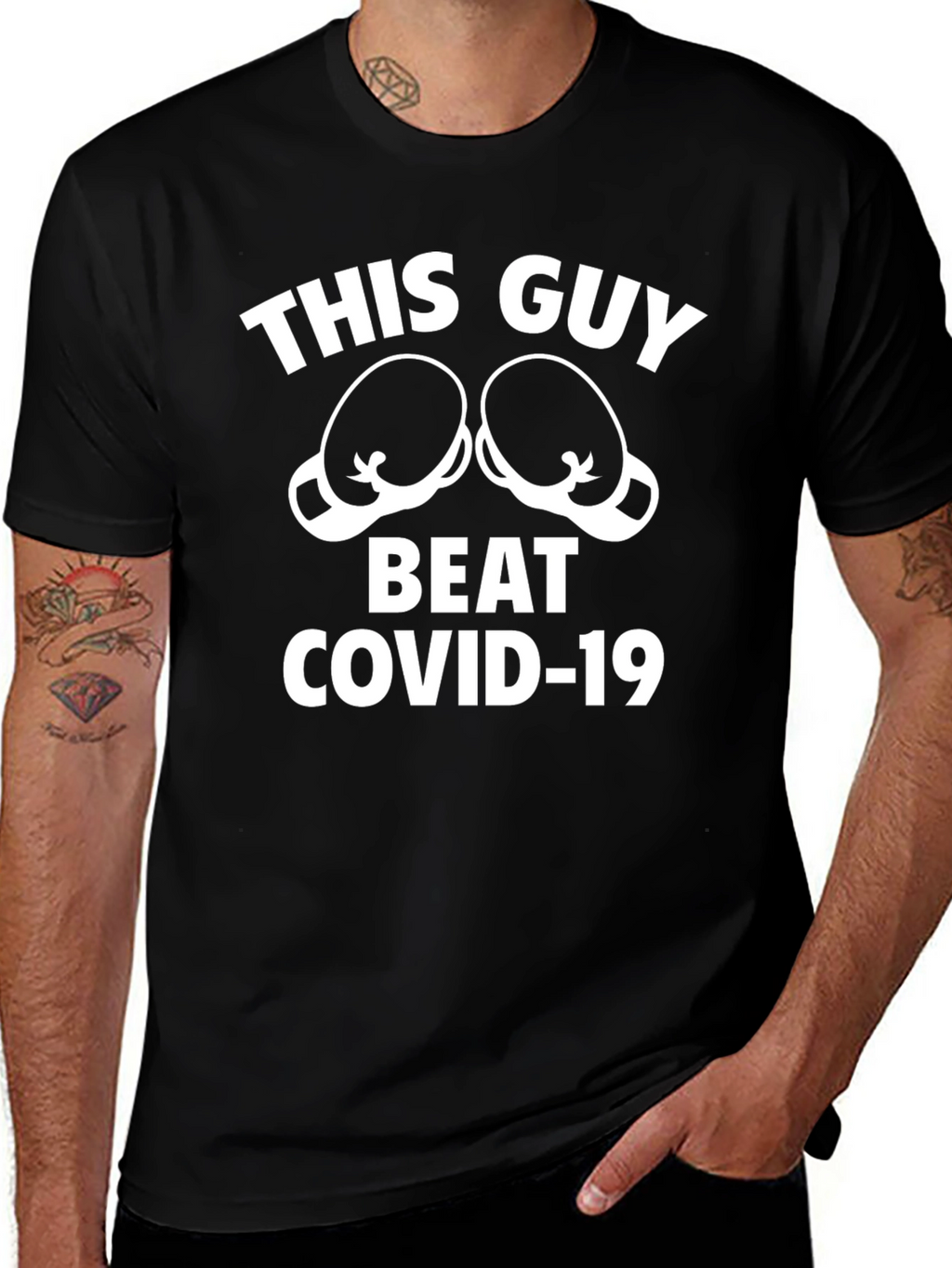 This Guy Beat COVID-19 T-Shirt