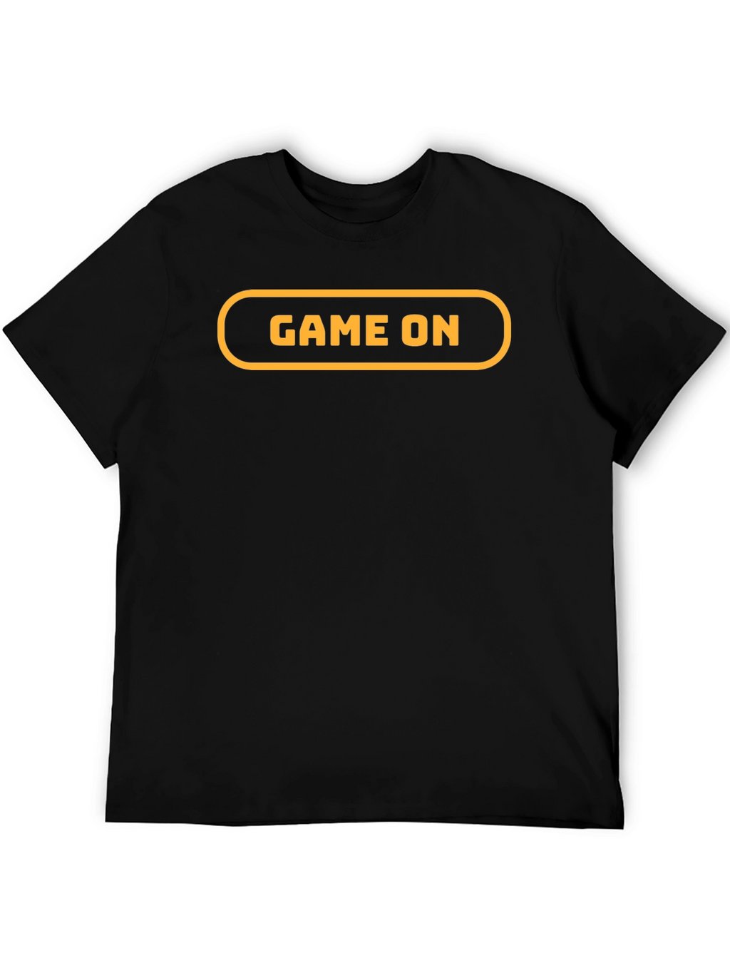 Game On Black T-Shirt - Gamer Style