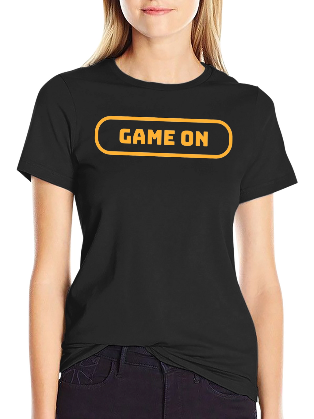 Game On Black T-Shirt - Gamer Style