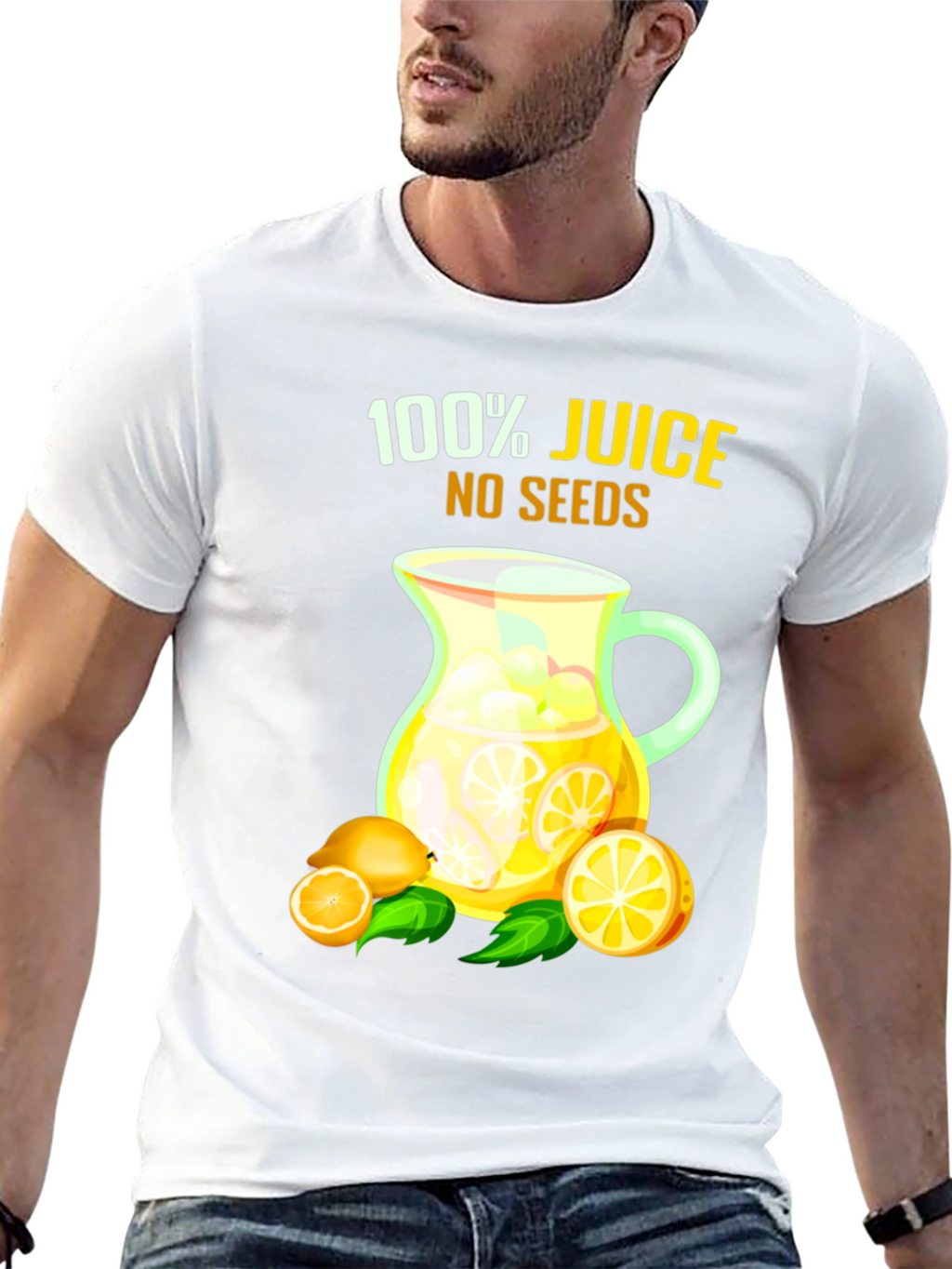 100% Juice No Seeds Graphic Tee