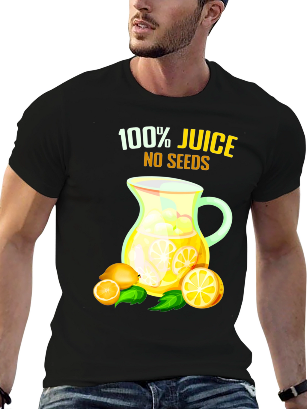 100% Juice No Seeds Graphic Tee