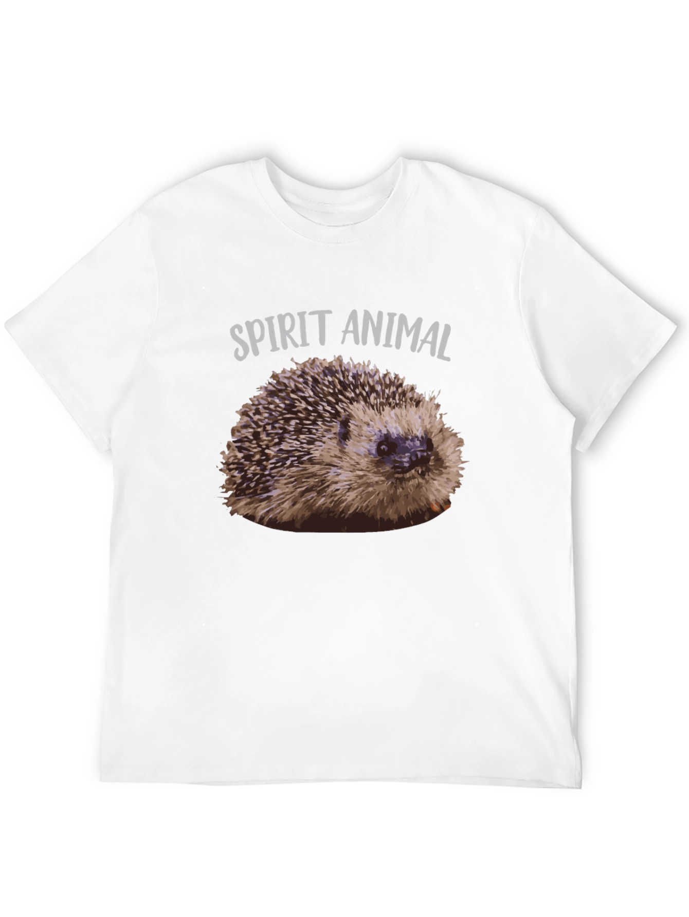 Hedgehog Spirit Animal Graphic T-Shirt