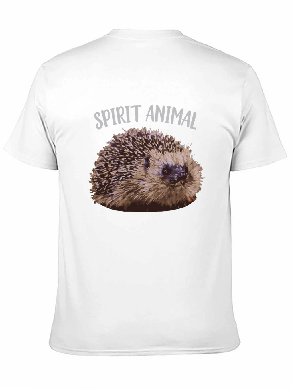 Hedgehog Spirit Animal Graphic T-Shirt