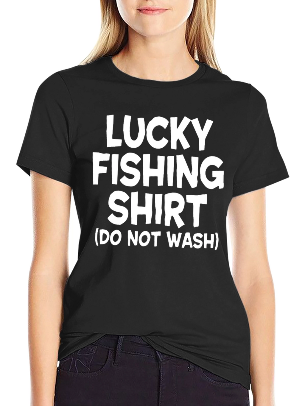 Lucky Fishing Shirt - Humor Graphic Tee