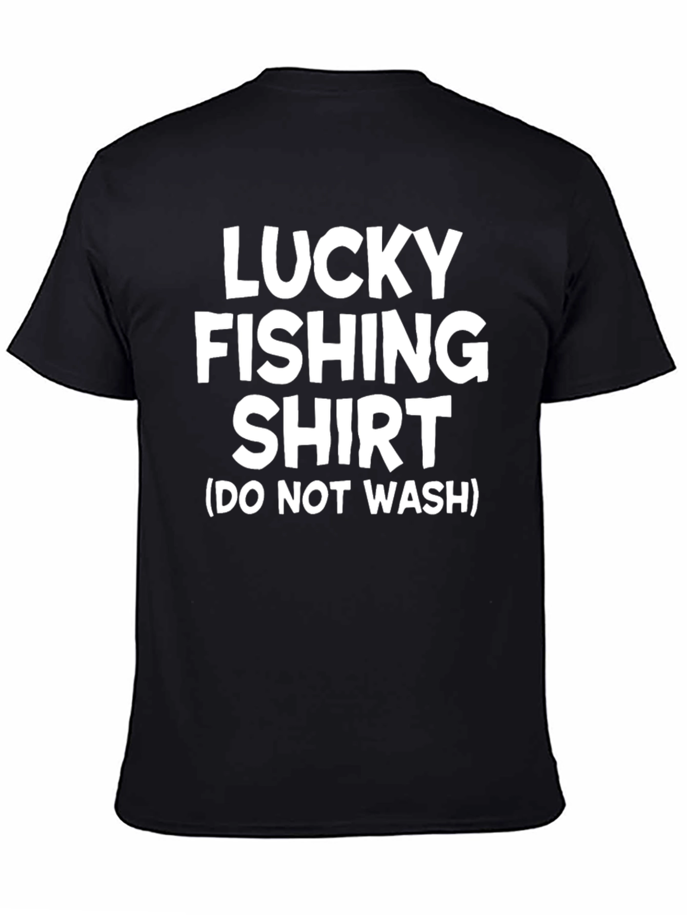 Lucky Fishing Shirt - Humor Graphic Tee