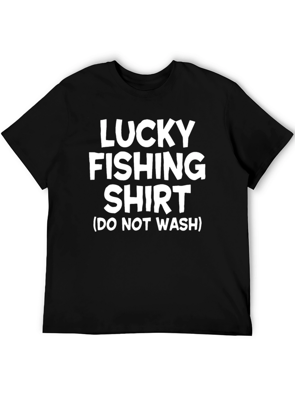 Lucky Fishing Shirt - Humor Graphic Tee