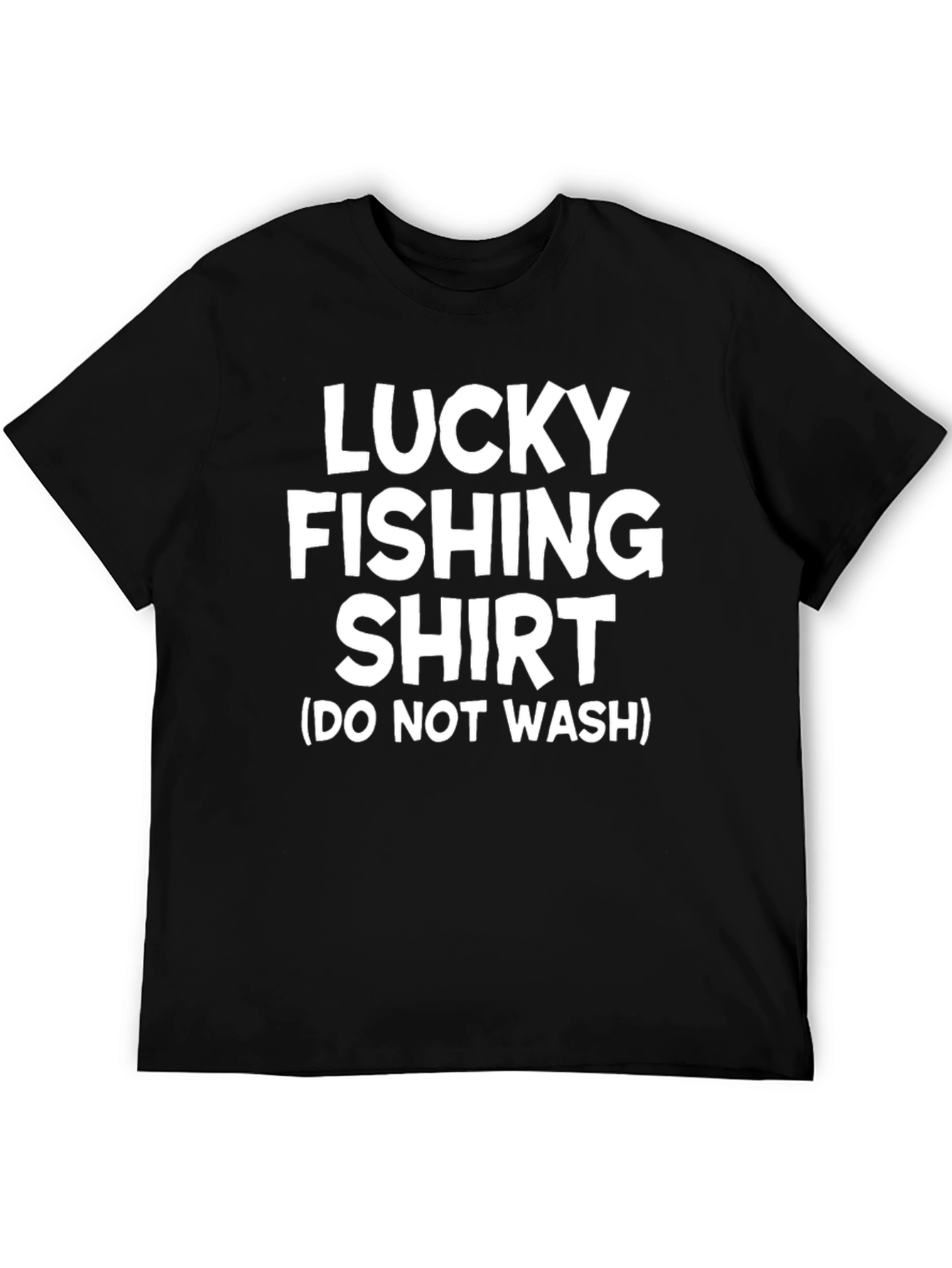 Lucky Fishing Shirt - Humor Graphic Tee