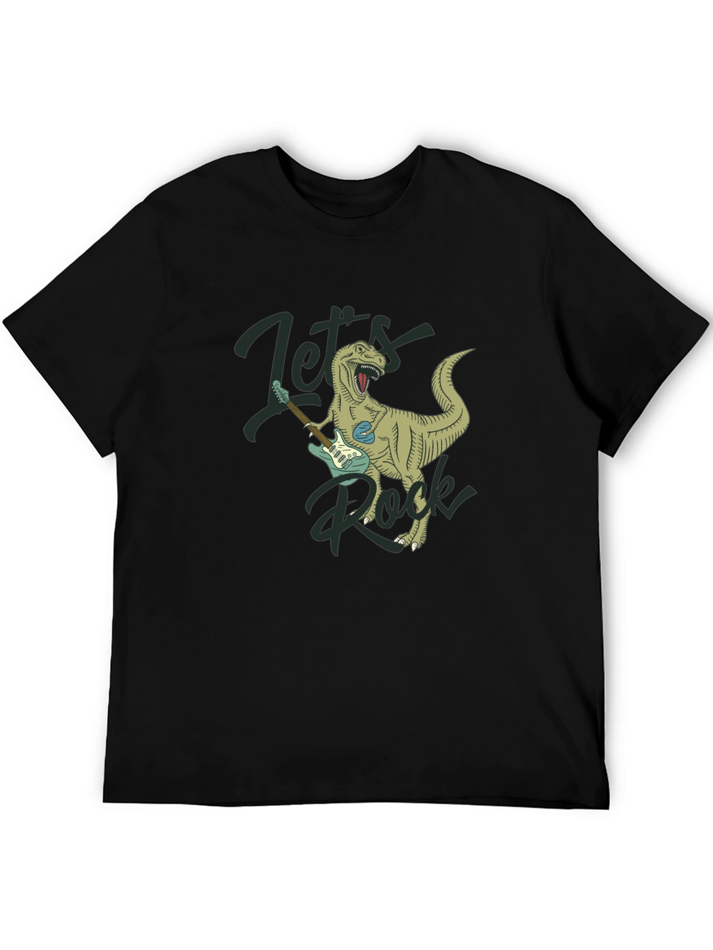 Lets Rock T-Rex Graphic Tee