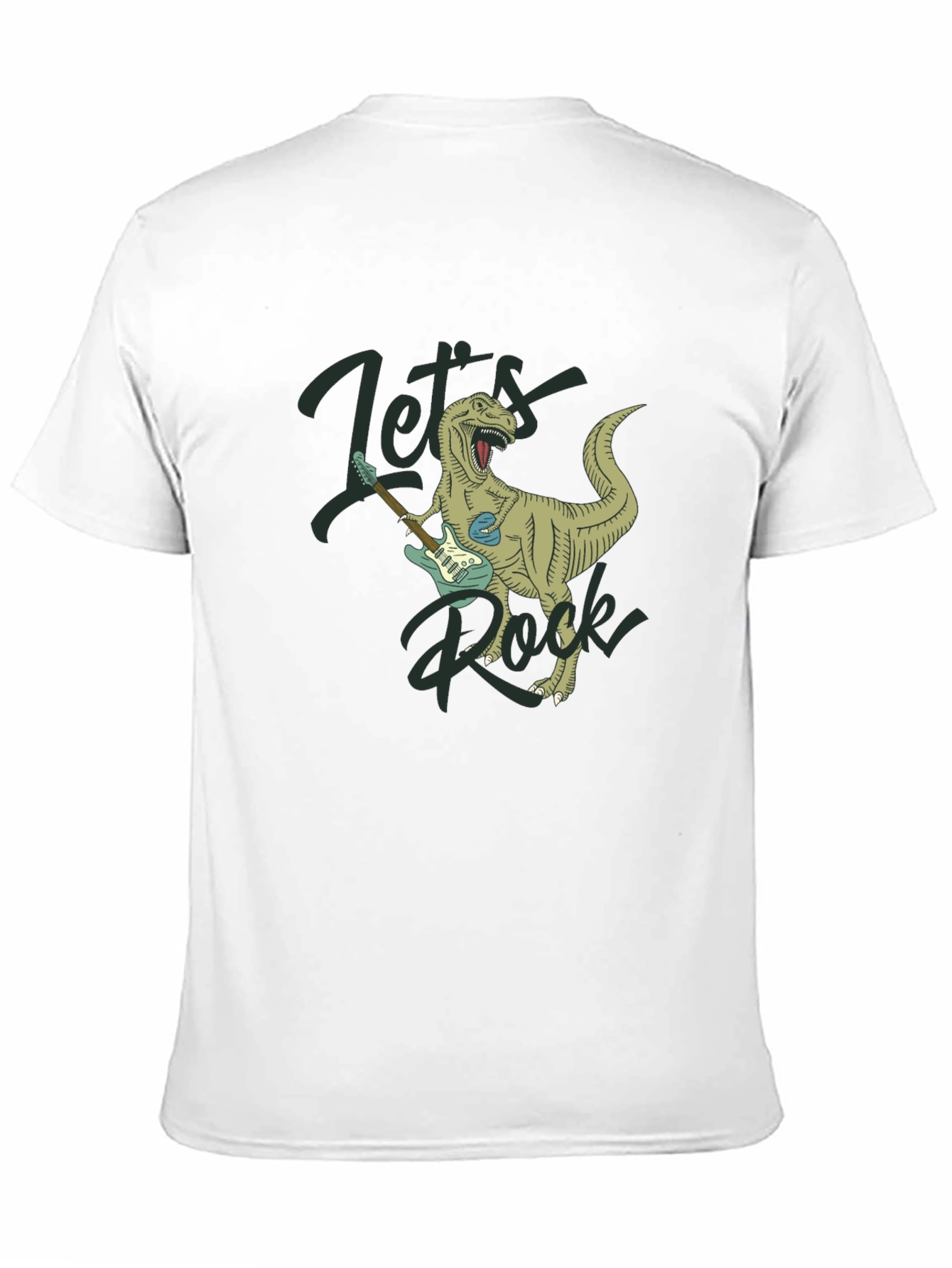 Lets Rock T-Rex Graphic Tee