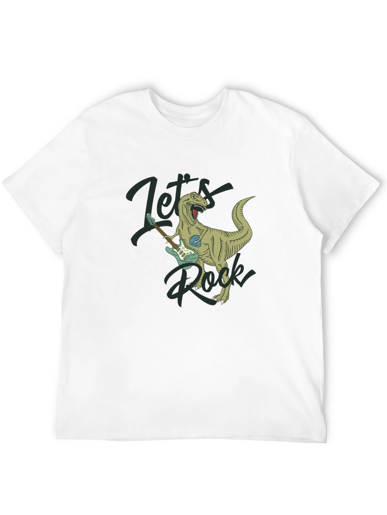 Lets Rock T-Rex Graphic Tee