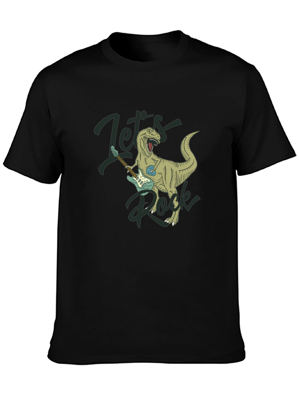 Lets Rock T-Rex Graphic Tee