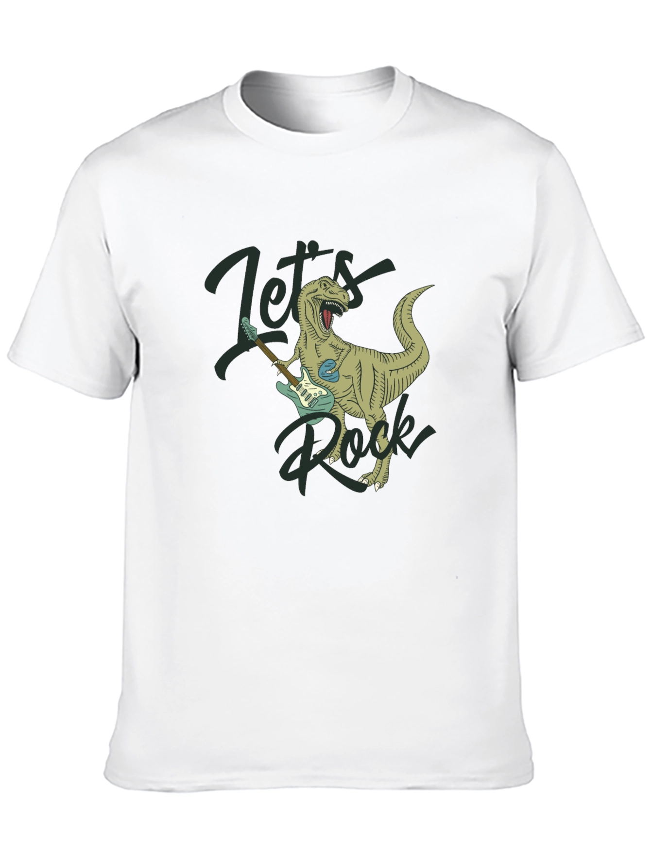 Lets Rock T-Rex Graphic Tee