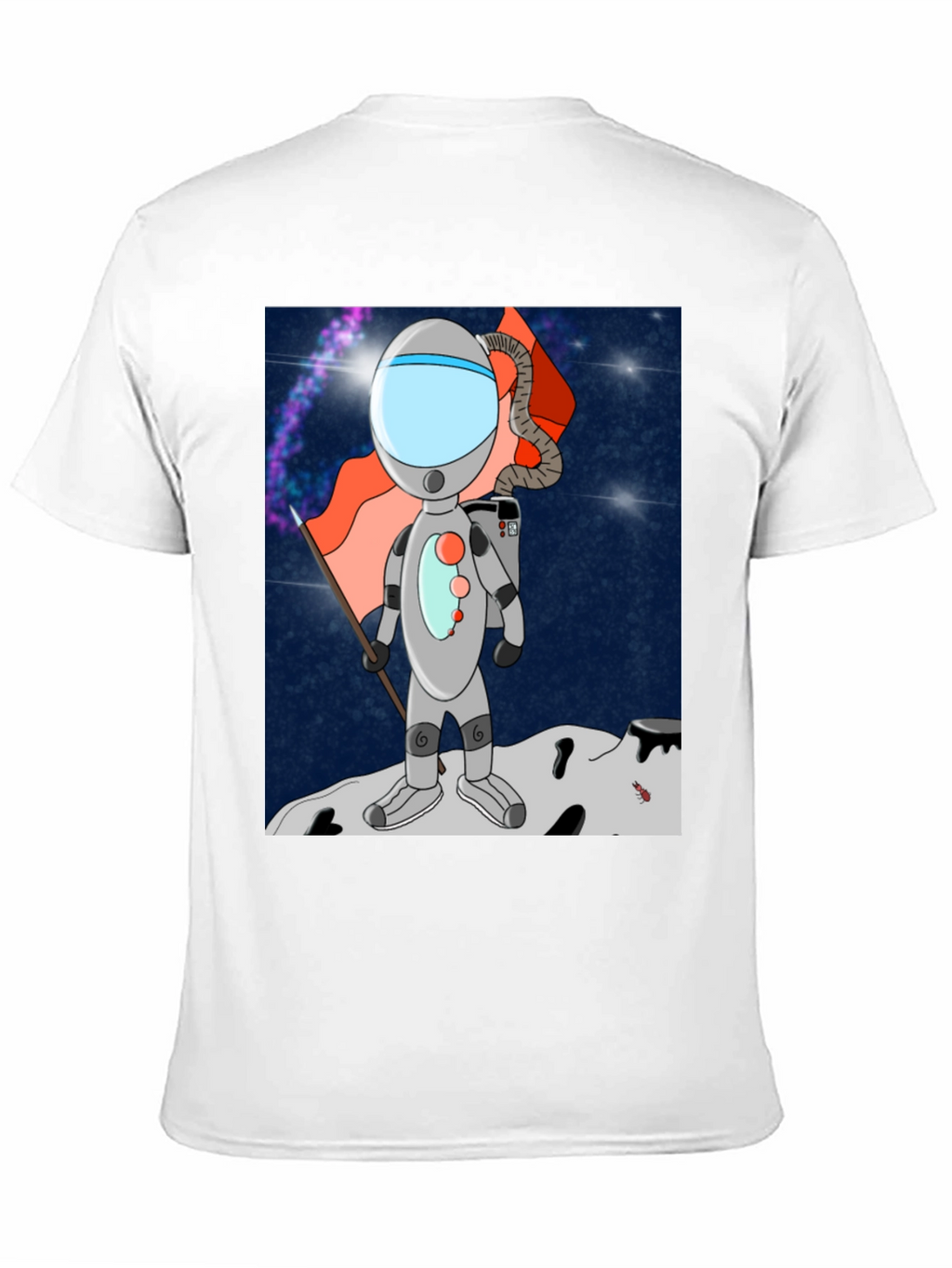 Astronaut Cartoon Graphic Tee