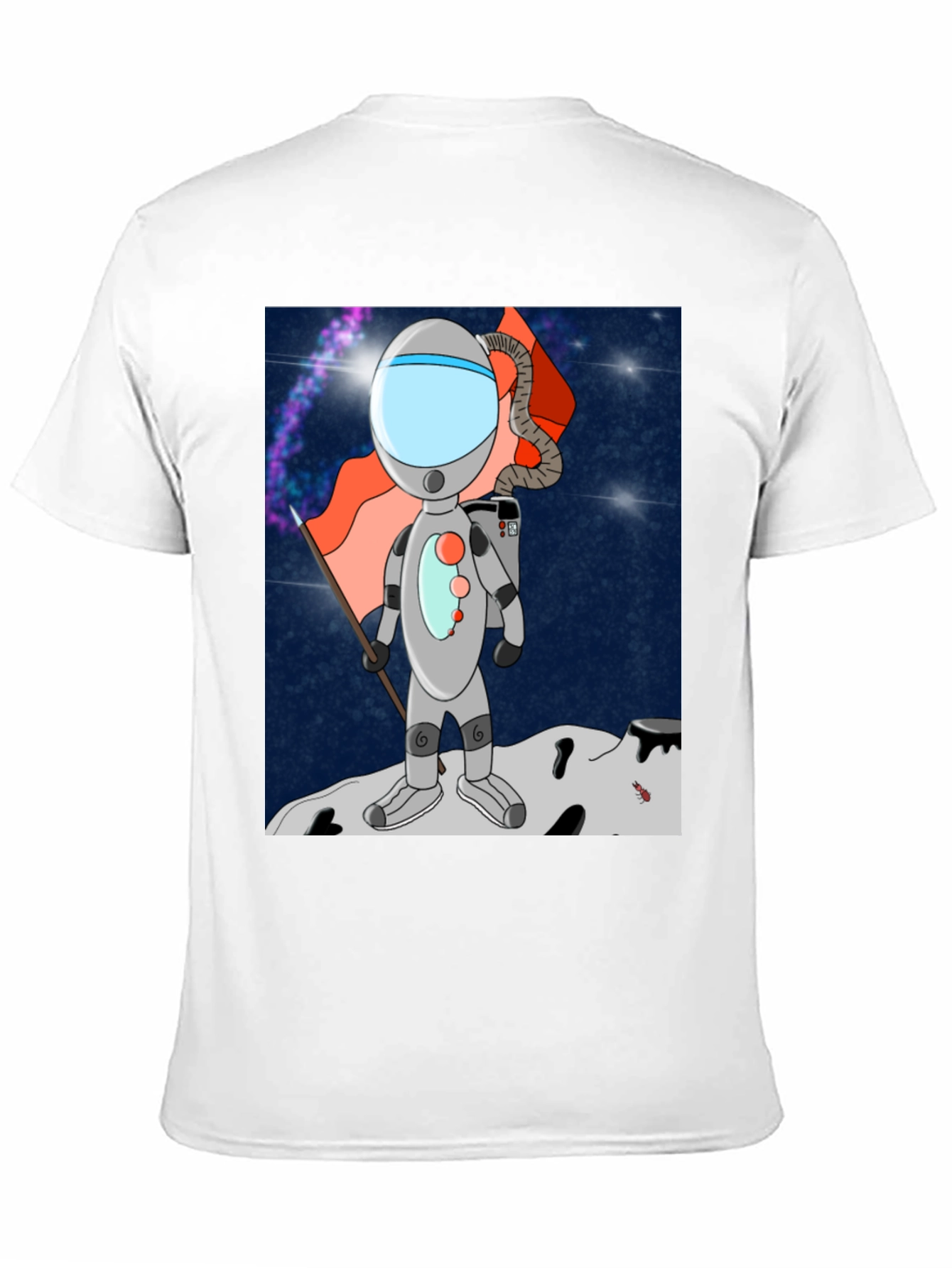 Astronaut Cartoon Graphic Tee