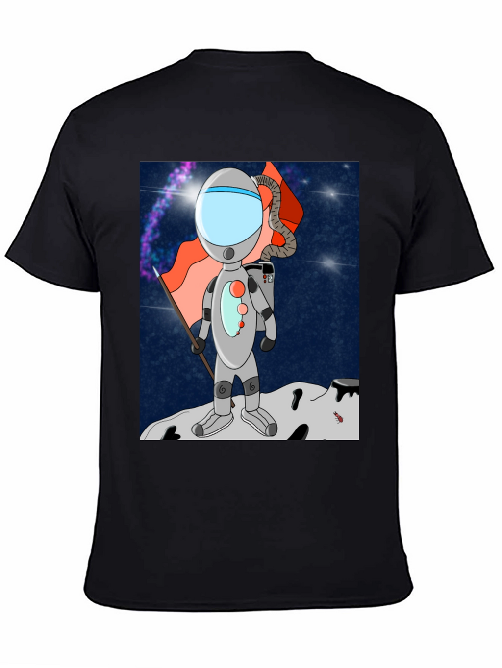 Astronaut Cartoon Graphic Tee