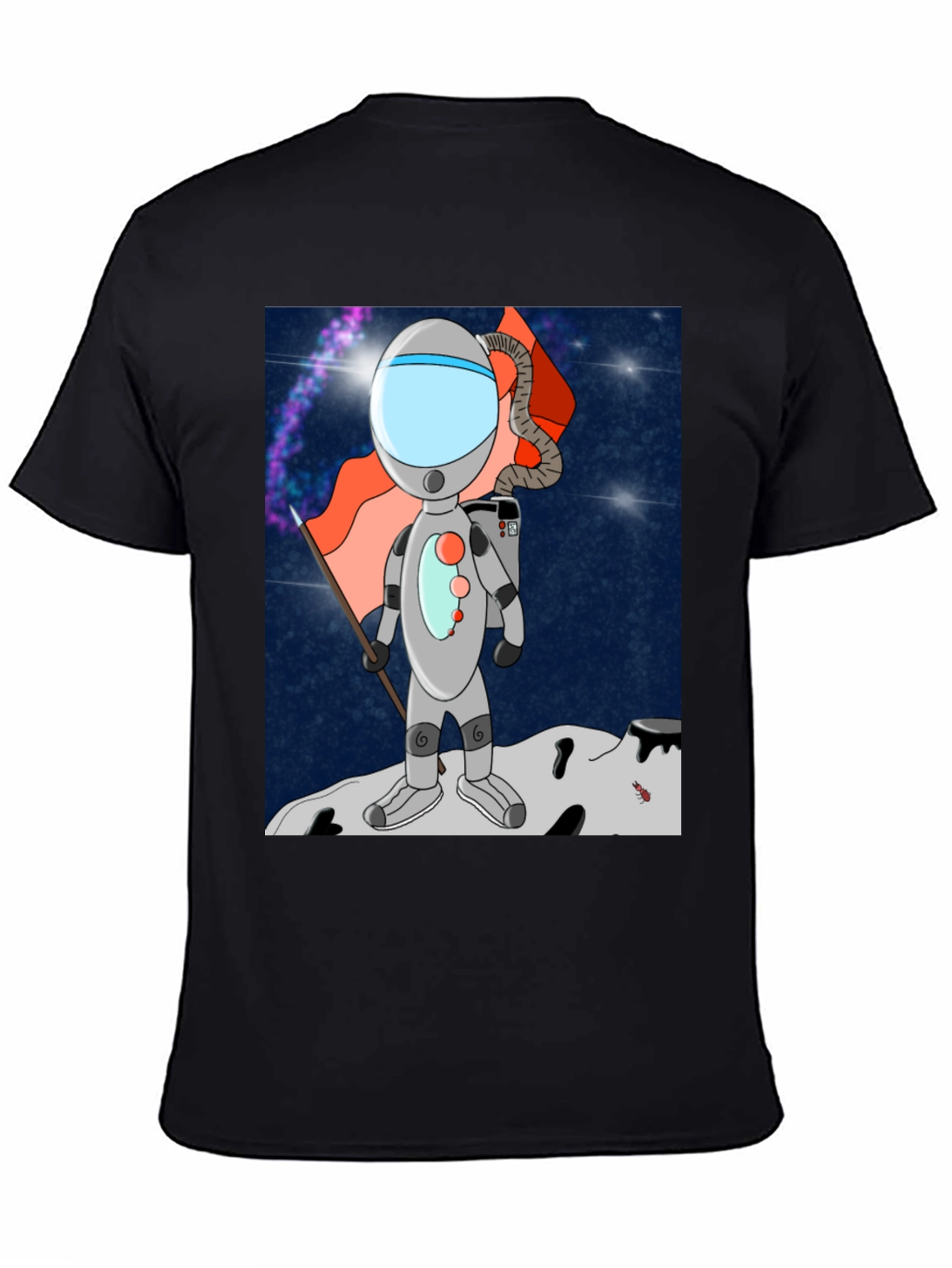 Astronaut Cartoon Graphic Tee