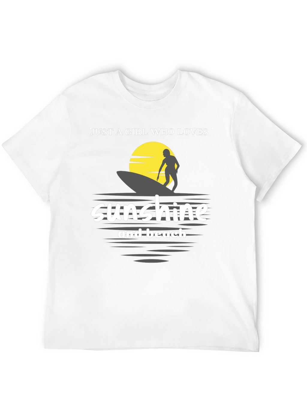 Sunshine & Beach Surf T-Shirt