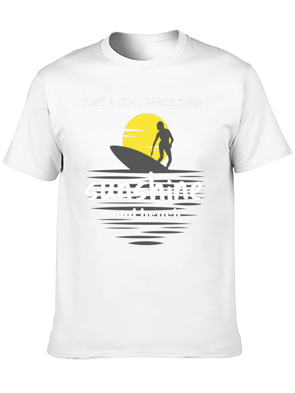 Sunshine & Beach Surf T-Shirt