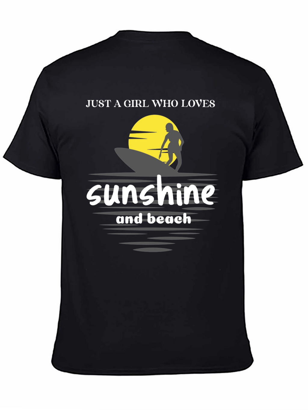 Sunshine & Beach Surf T-Shirt