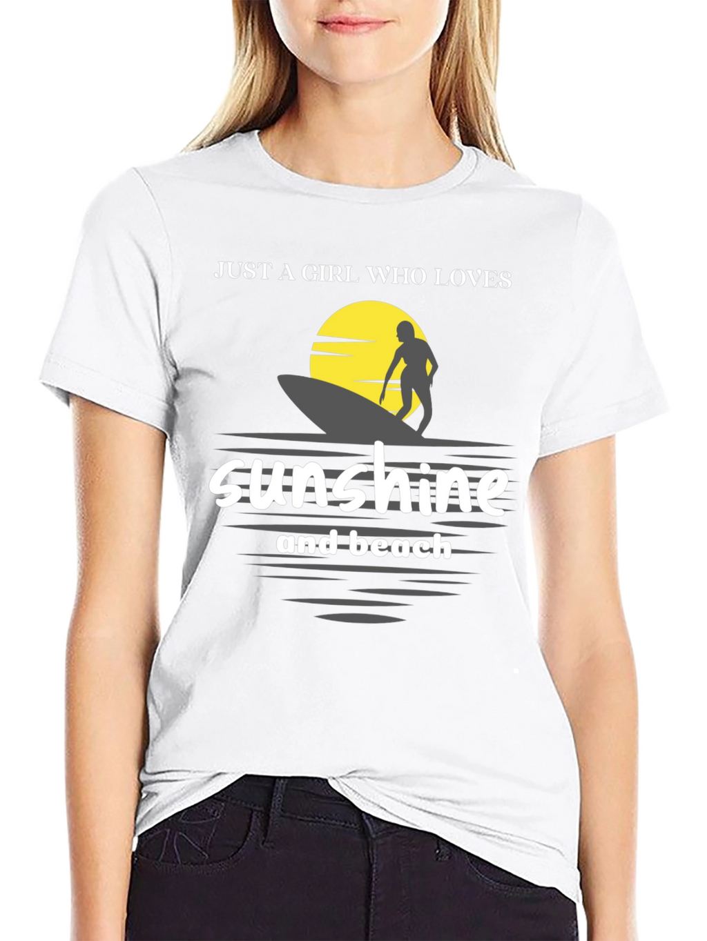 Sunshine & Beach Surf T-Shirt