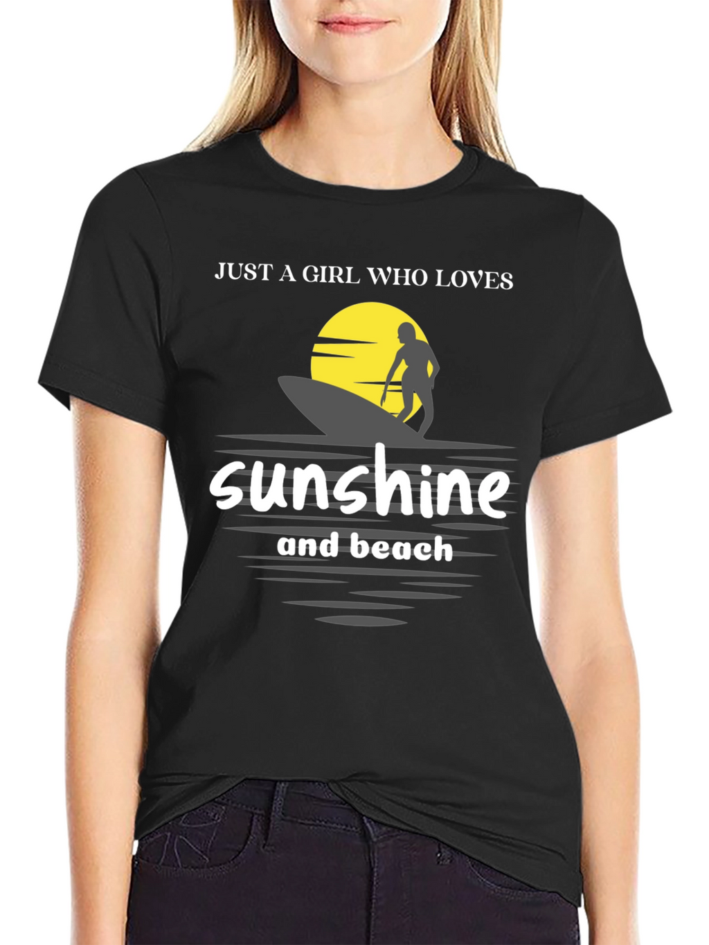 Sunshine & Beach Surf T-Shirt