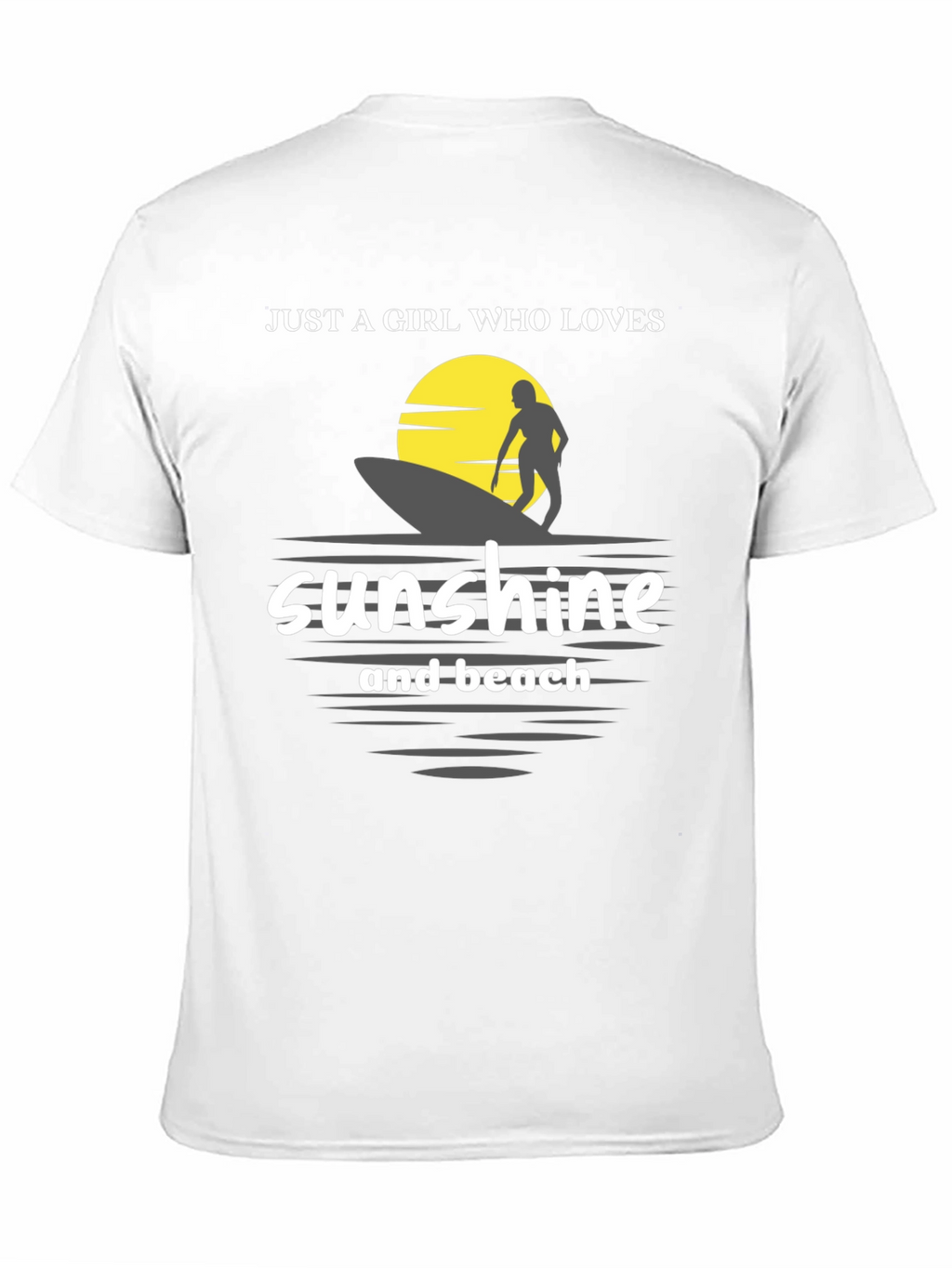 Sunshine & Beach Surf T-Shirt