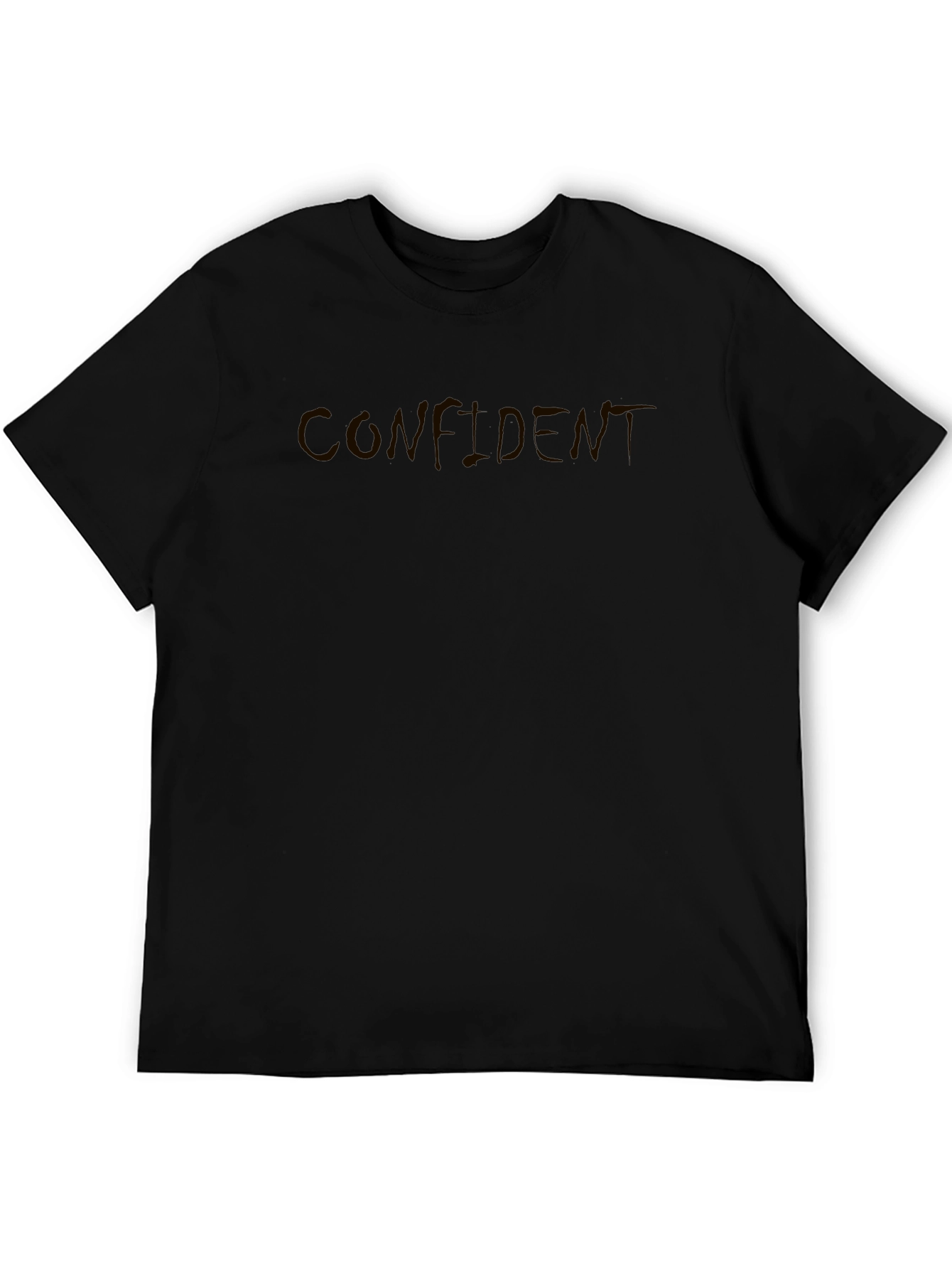 Confident Black T-Shirt