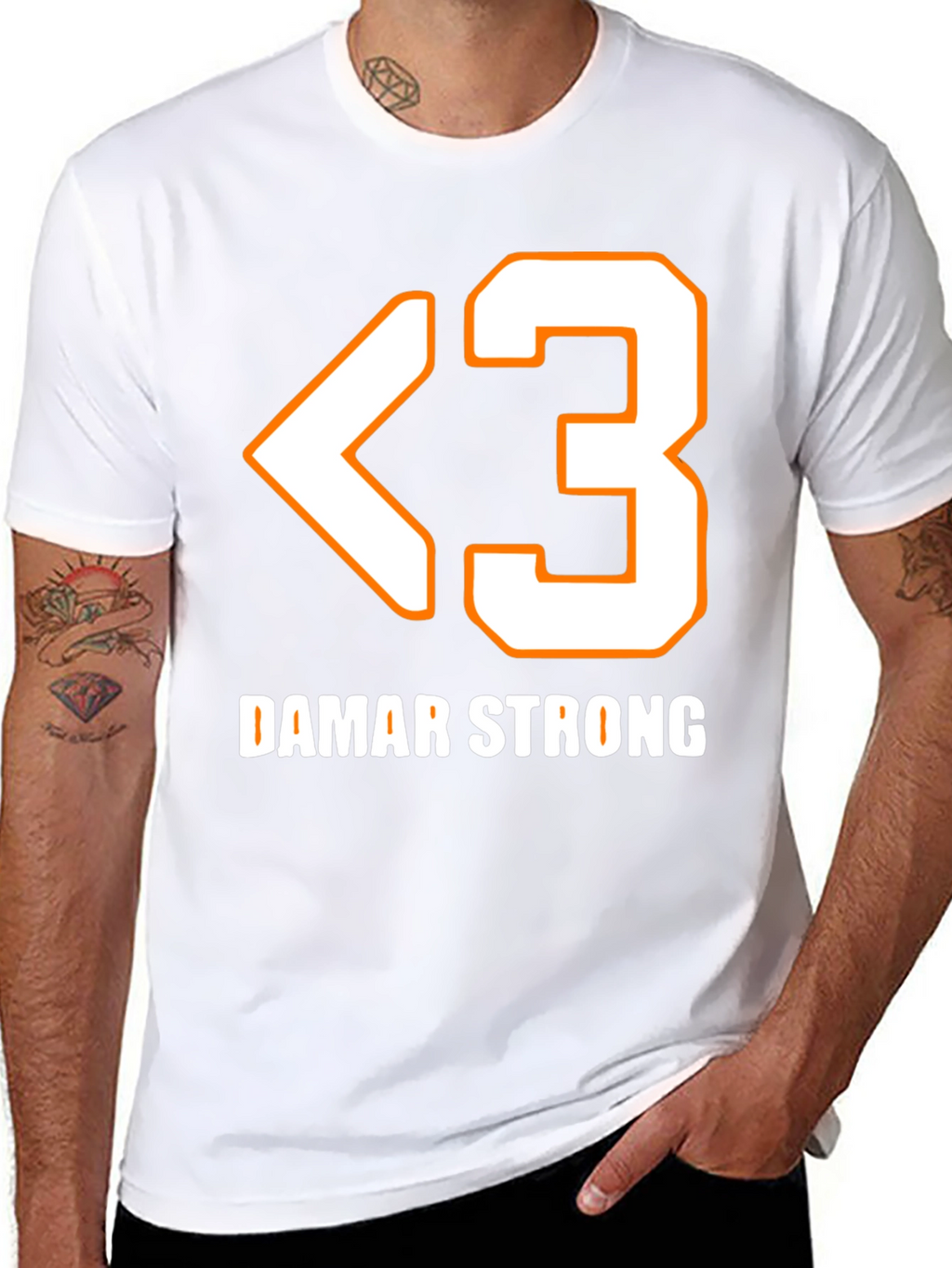 Damar Strong Graphic T-Shirt