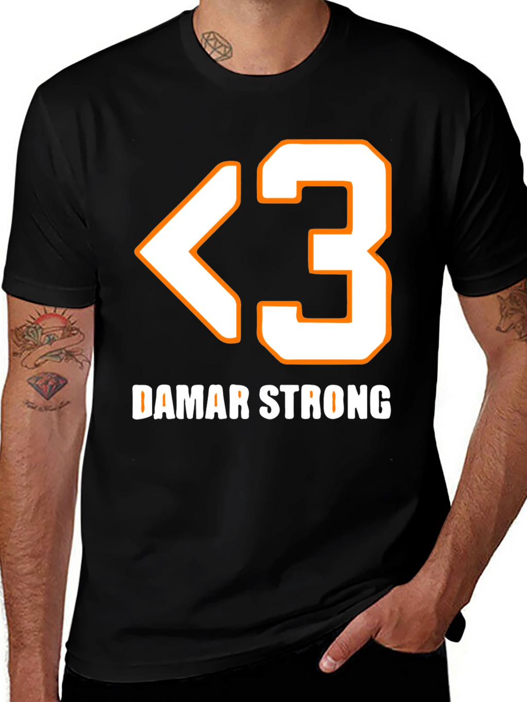 Damar Strong Graphic T-Shirt