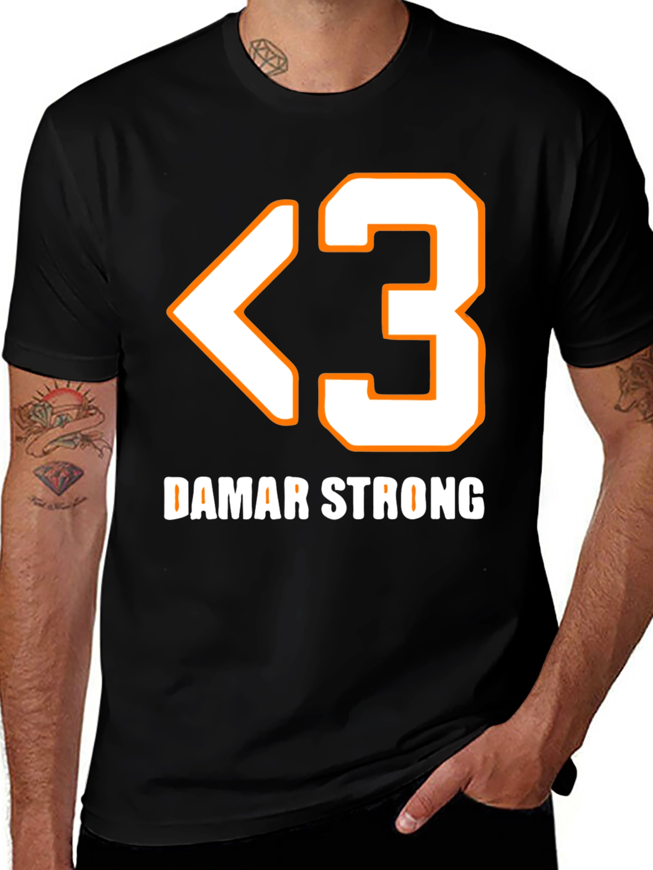 Damar Strong Graphic T-Shirt