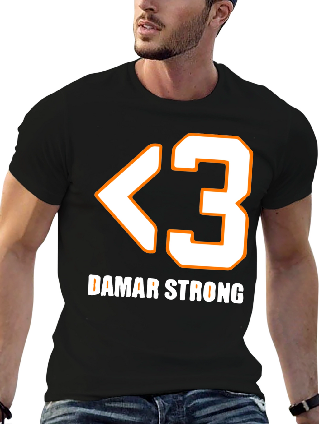 Damar Strong Graphic T-Shirt