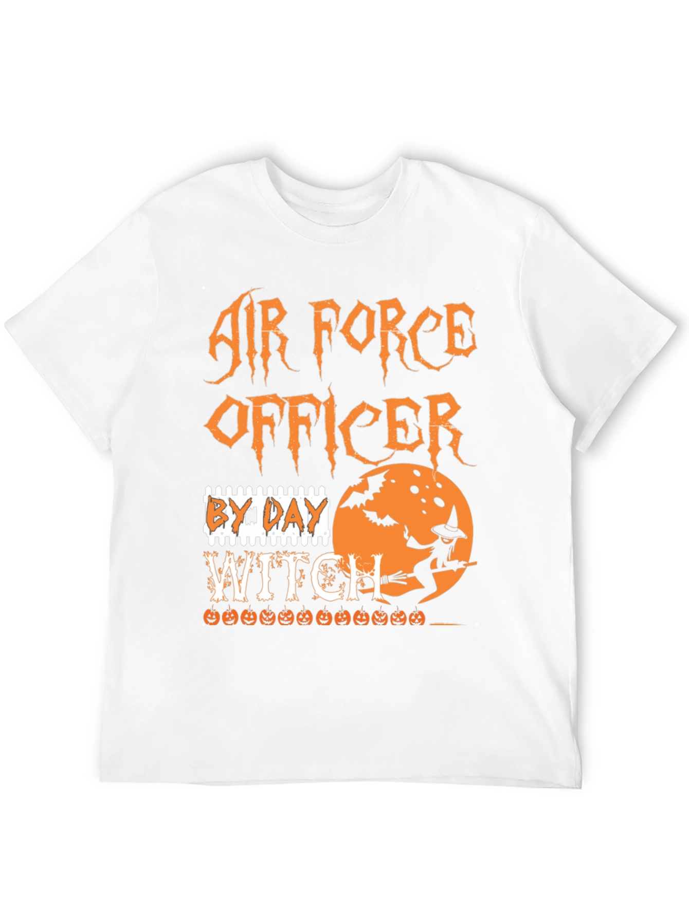 Air Force Officer By Day Witch Halloween T-Shirt