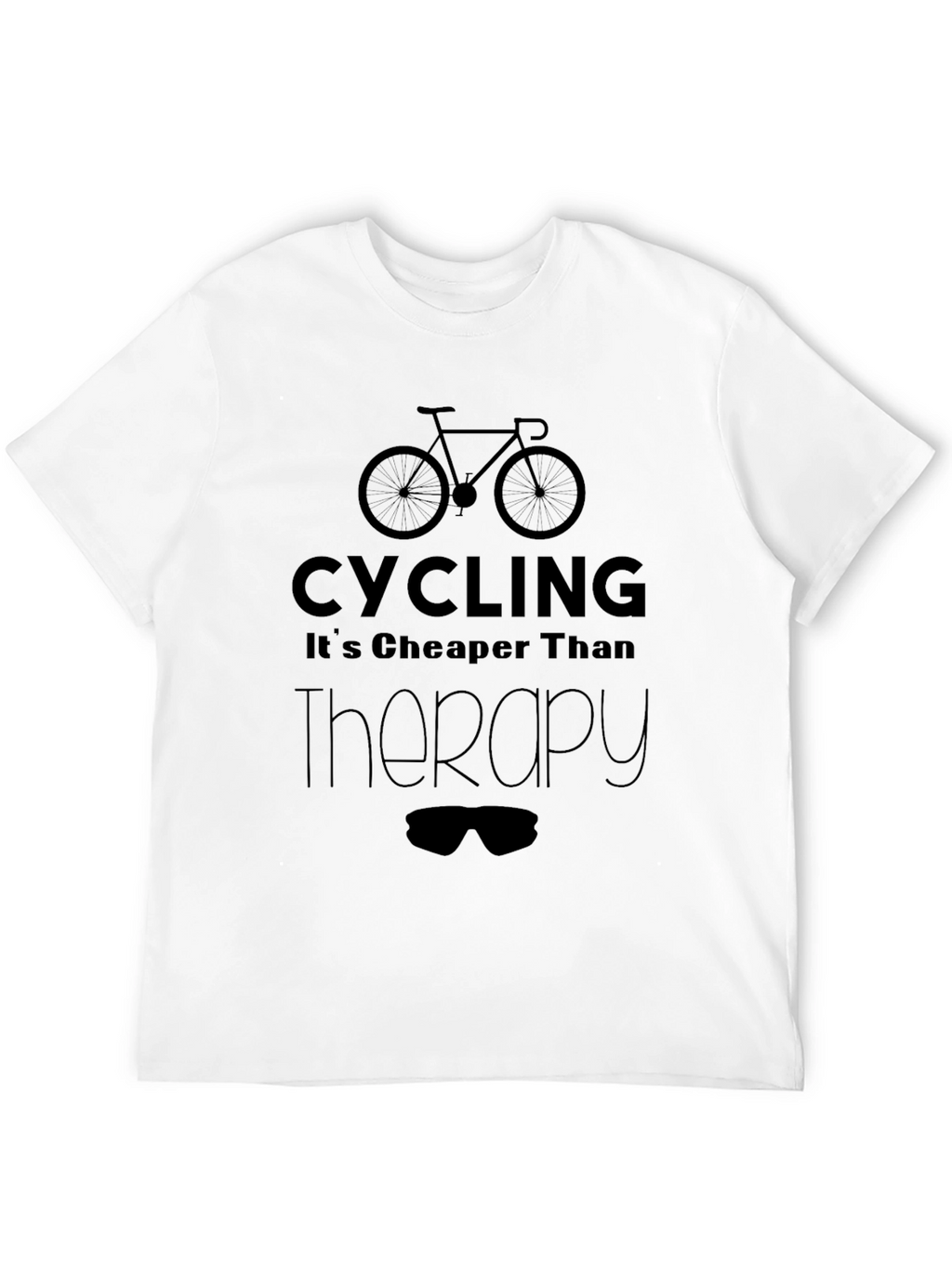 Cycling Cheaper Than Therapy T-Shirt