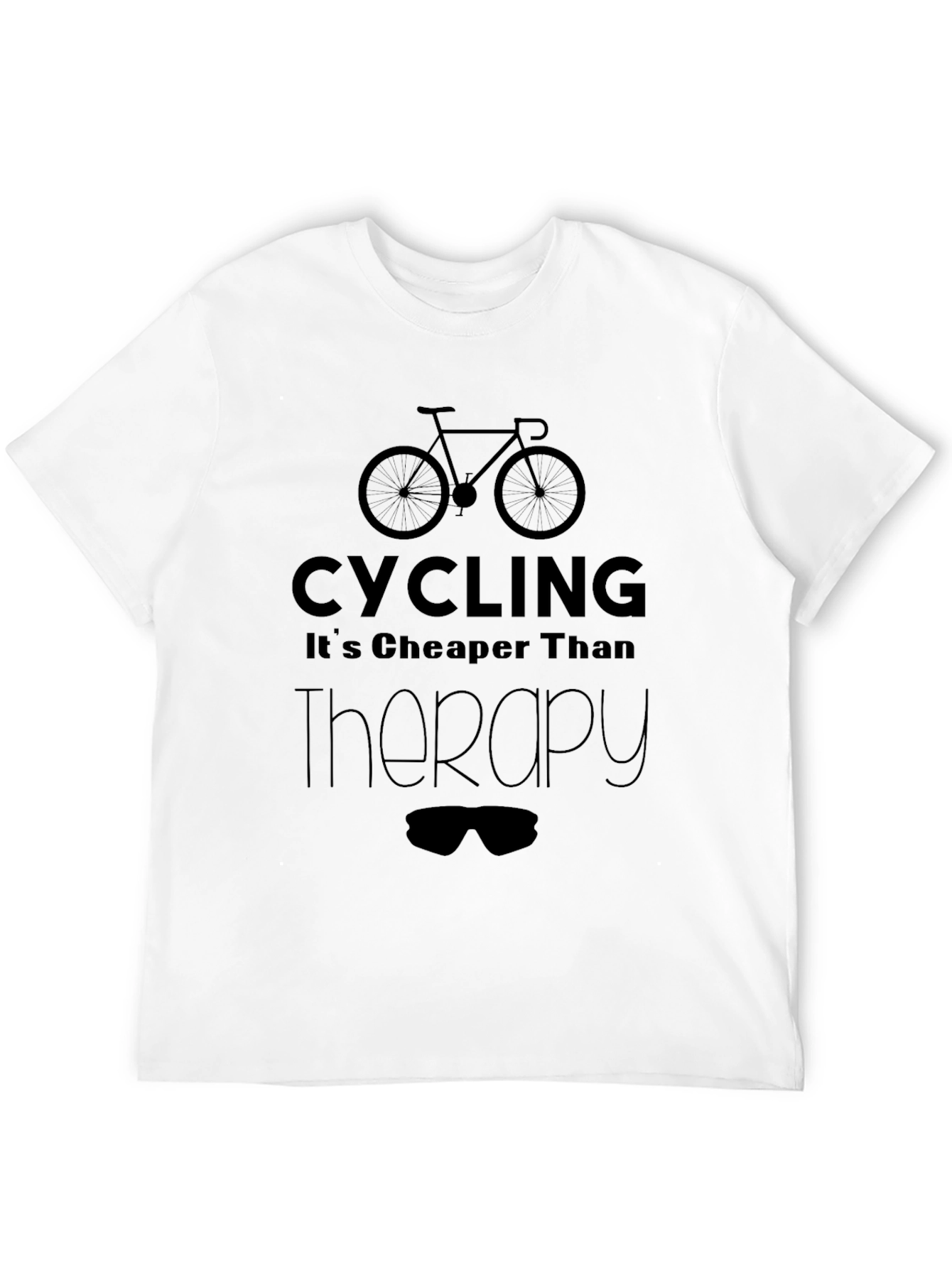 Cycling Cheaper Than Therapy T-Shirt