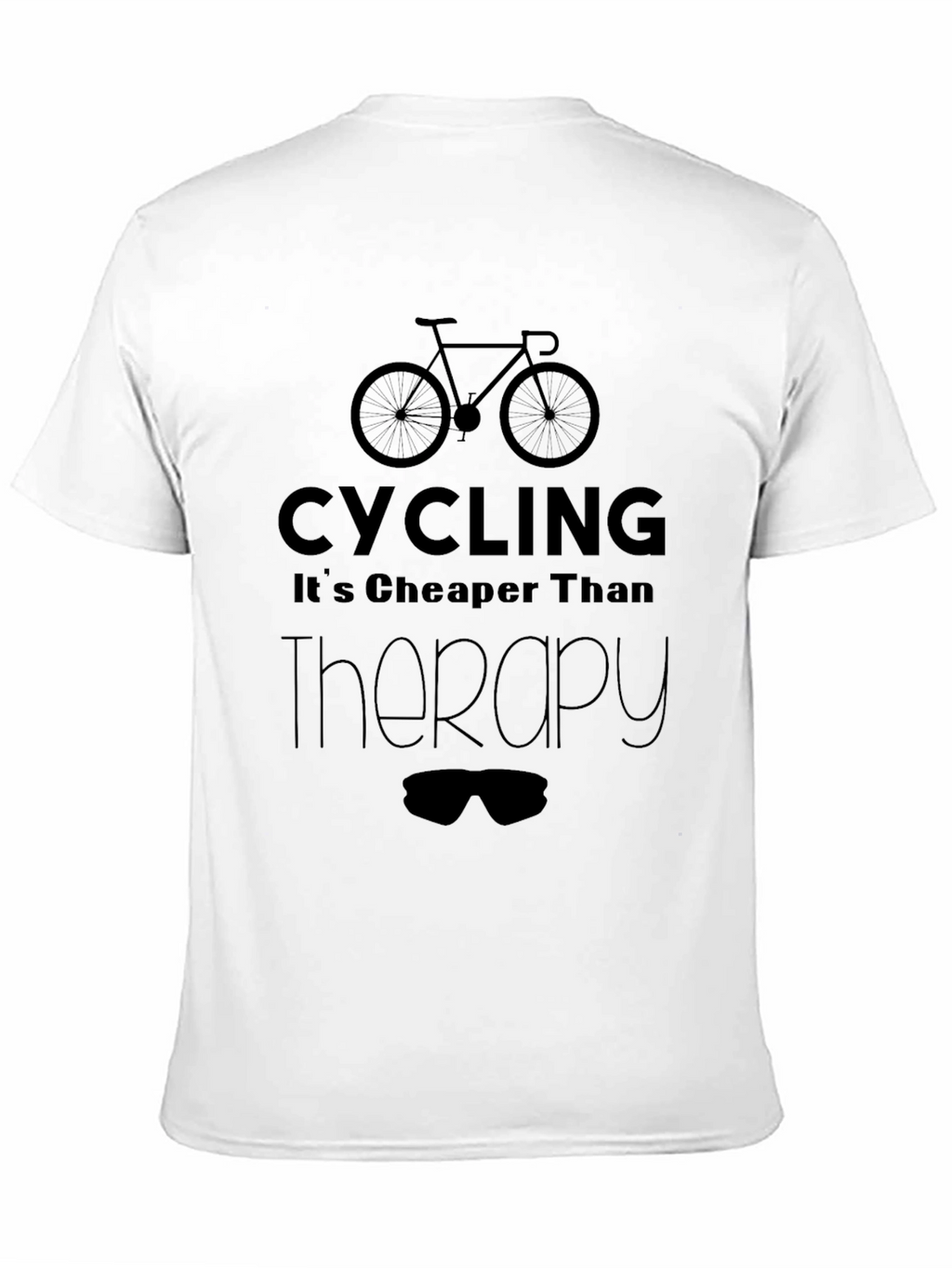 Cycling Cheaper Than Therapy T-Shirt