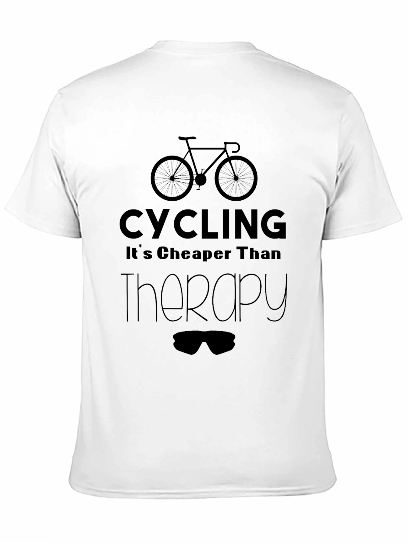 Cycling Cheaper Than Therapy T-Shirt