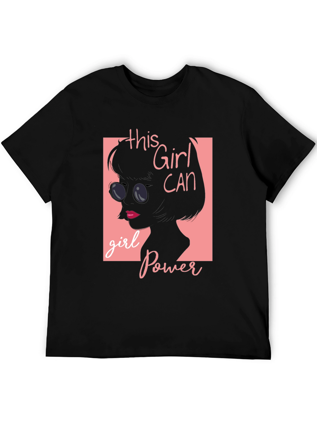 Girl Power Graphic Tee - This Girl Can T-Shirt