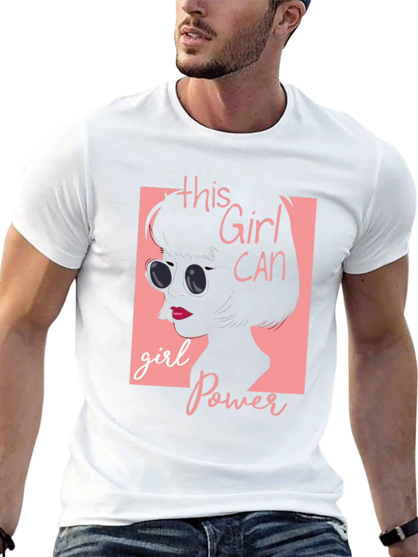 Girl Power Graphic Tee - This Girl Can T-Shirt