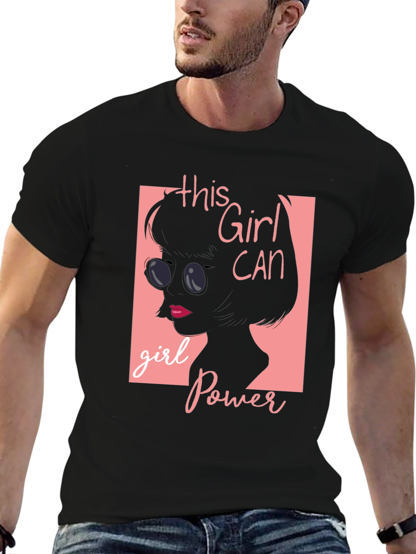 Girl Power Graphic Tee - This Girl Can T-Shirt