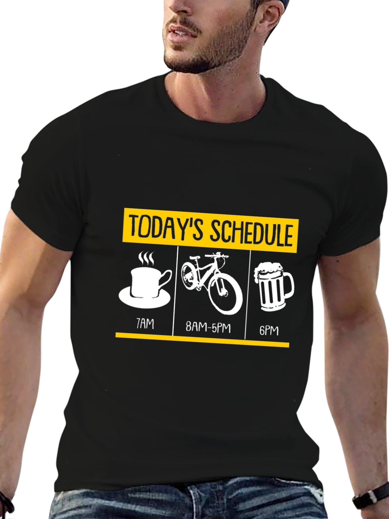 Funny Bikers Schedule T-Shirt